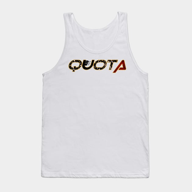 quota percentage Tank Top by OWLS store